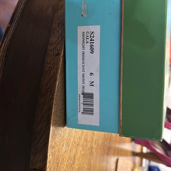 Kate Spade Blue sequin mules - Picture 4 of 4